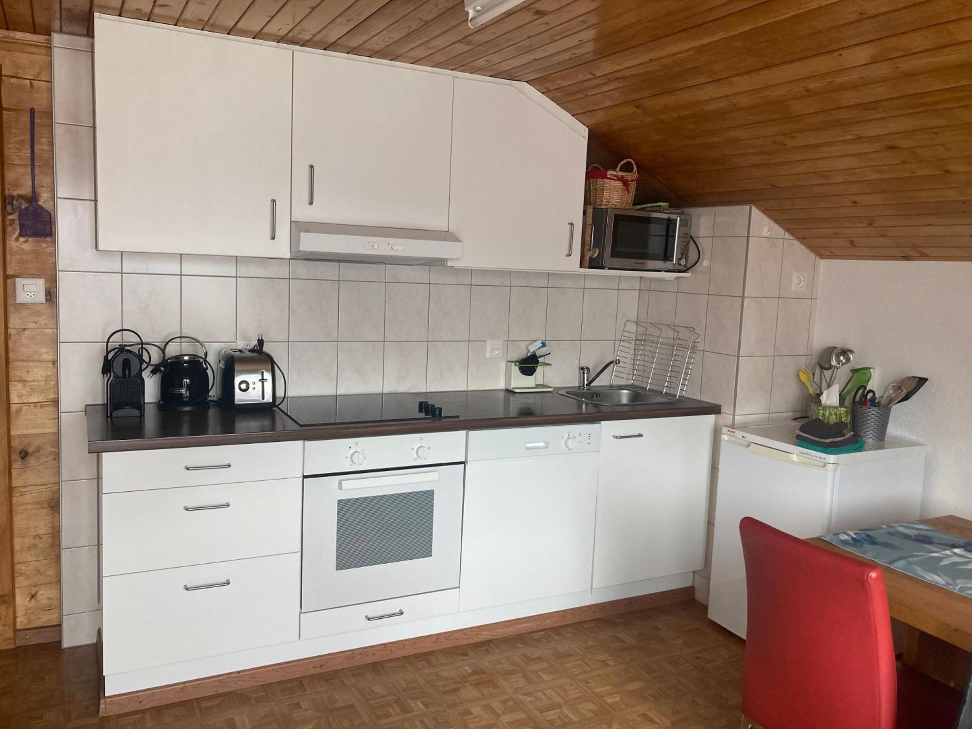 Haus Dorfblick Daire Grächen Dış mekan fotoğraf