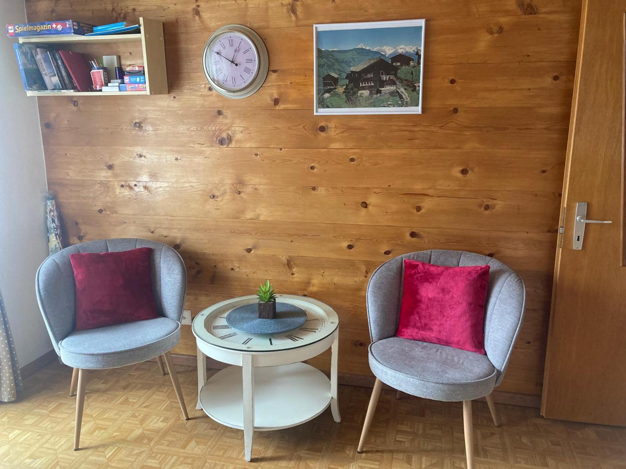 Haus Dorfblick Daire Grächen Dış mekan fotoğraf