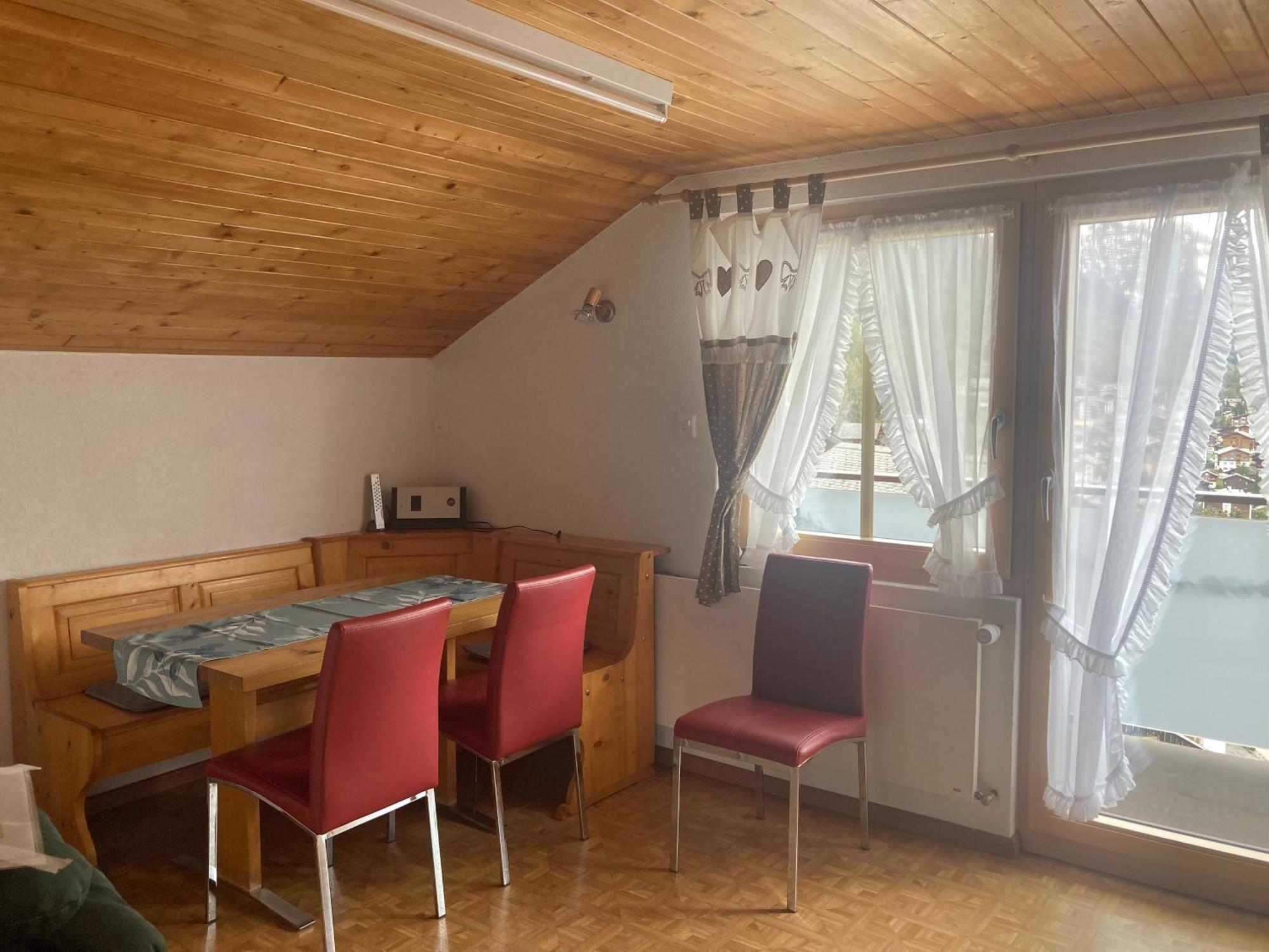 Haus Dorfblick Daire Grächen Dış mekan fotoğraf