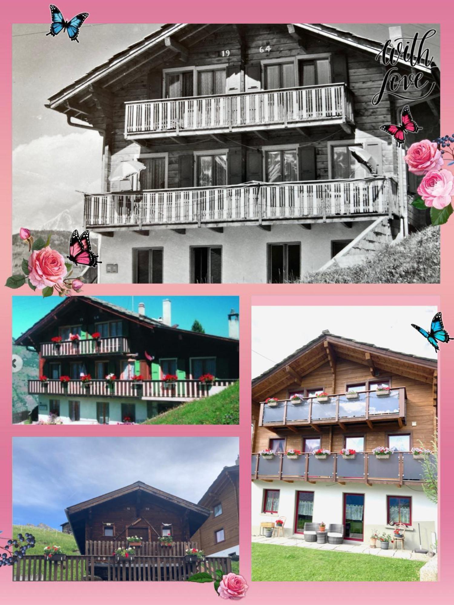 Haus Dorfblick Daire Grächen Dış mekan fotoğraf